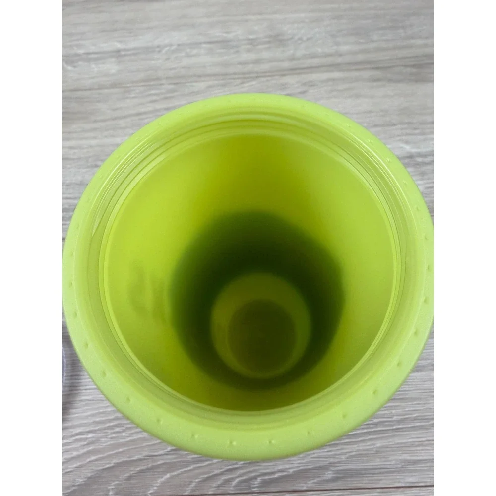Starbucks 24oz Cold Cup Tumbler Neon Lime Green Blue Color‎ Block 2020